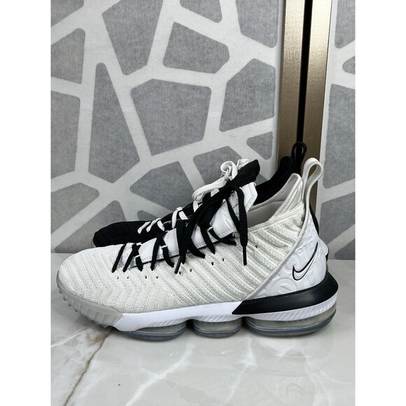 Nike Lebron 16 XVI Men Sz 12 Equality White Black BQ5969- 100 Sneakers Shoes main image 6